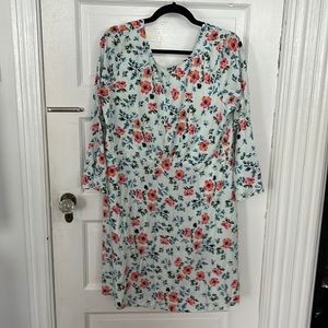 Loft floral dress NWT size 14